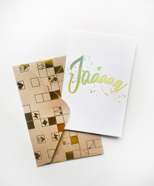 Jaan Greeting Cards